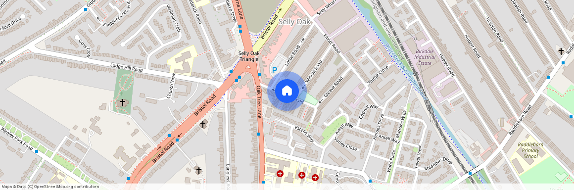 Katie Road, Selly Oak, Birmingham B29