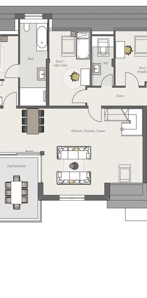 Exklusive Neubau-Maisonettewohnung: Moderne Wohnkultur auf 2 Ebenen! Mit KFW40 QNG Standard! - Photo 1