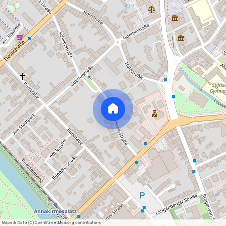 Heinrich-Heine-Straße, 52351, Heinrich-Heine-Straße    Düren