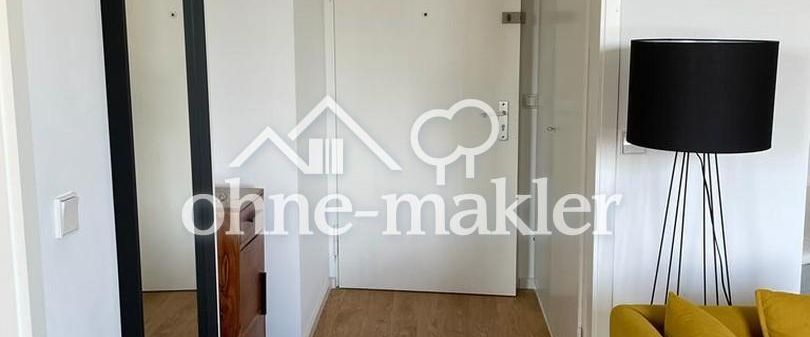 Provisionsfrei: Exklusive, möblierte, geräumige und neuwertige 1-Zimmer-Wohnung mit EBK nahe der EZB - Foto 1