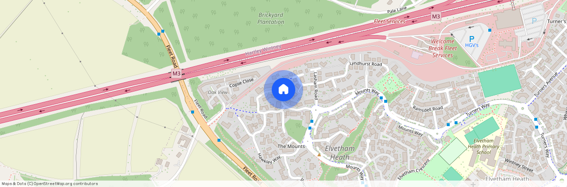 Kingsley Square Fleet GU51, Fleet, GU51