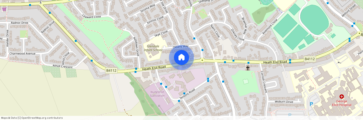 Heath End Road, Nuneaton, Warwickshire, CV10