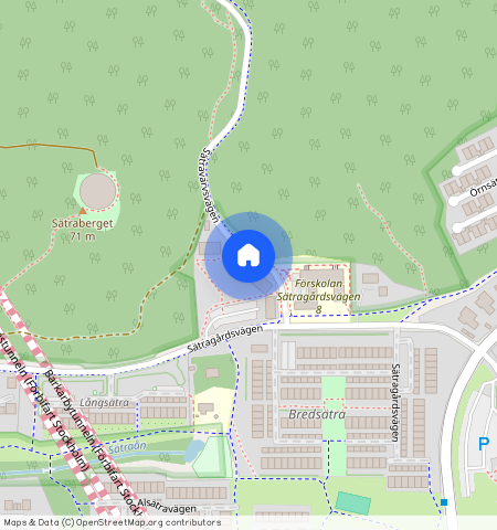 Sätravarvsvägen **, Skärholmen