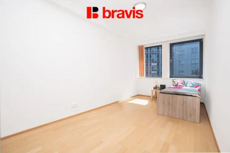 Pronájem bytu 3+kk, ulice Mezírka, Brno - střed, novostavba, terasa, parkovací stání v ceně - Fotografie 5