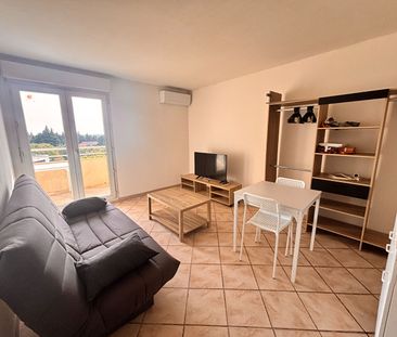 MEUBLÉ 1 PIECE 22.19 m² , RESIDENCE SECURISÉE AVEC PISCINE, - Photo 4