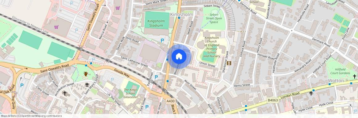 Worcester Parade, Gloucester GL1