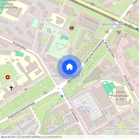 mazowieckie, Warszawa, Żoliborz, Zygmunta, Krasińskiego