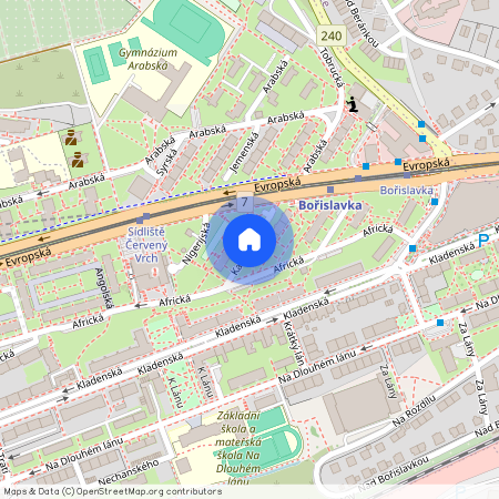 Kamerunská, Praha 6 - Vokovice