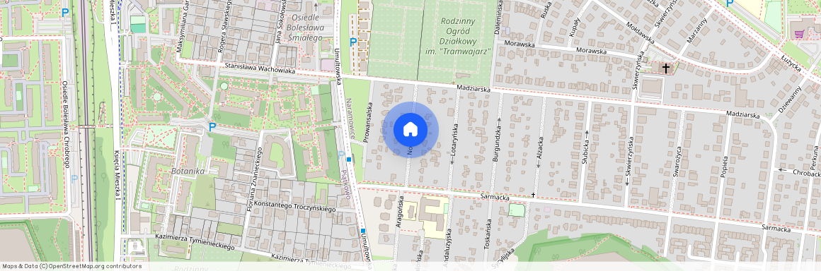 ul. Normandzka, Naramowice, Stare Miasto, Poznań, wielkopolskie