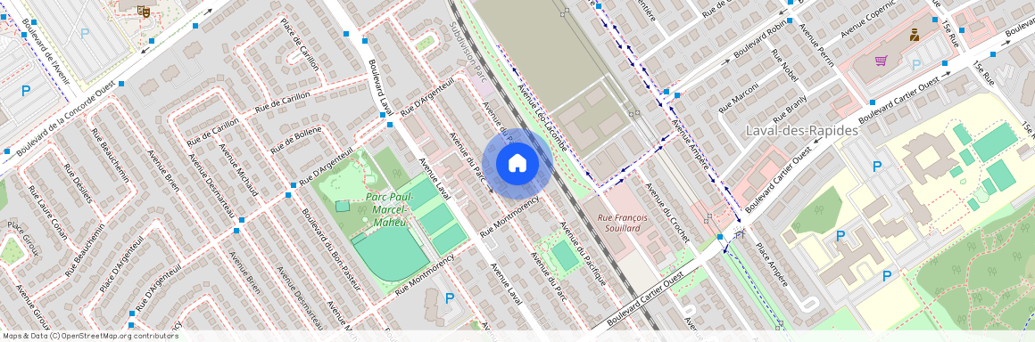 130 Av. du Pacifique App. 130B H7N3Y1 Laval (Laval-des-Rapides) Laval