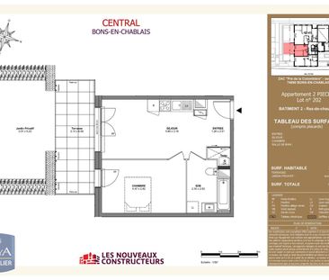 Location Appartement 2 pièces 39m² BONS EN CHABLAIS 74890 - Photo 2
