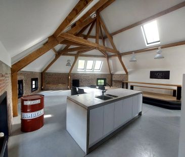 Moderne loft te huur in Olsene – 2 slaapkamers, dressing en garage - Photo 2