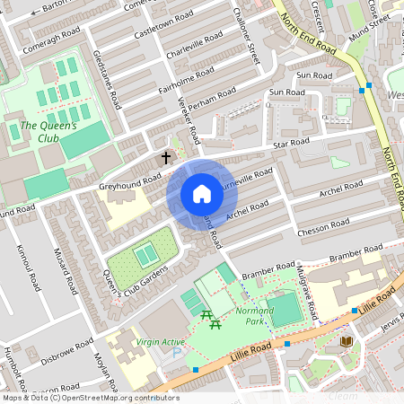 Queens Club Terrace, London W14