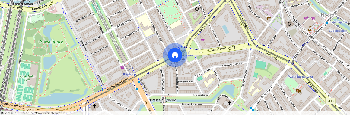Blijdorp, 3039 CG, Stadhoudersweg, Rotterdam