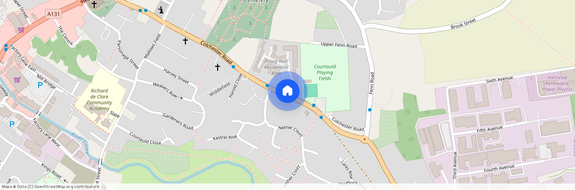 Colchester Road, Halstead