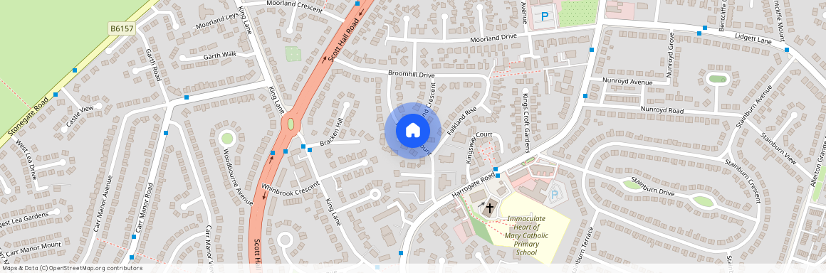 Allerton Lodge Flats, Leeds, West Yorkshire, LS17 6JG, Falkland Mount