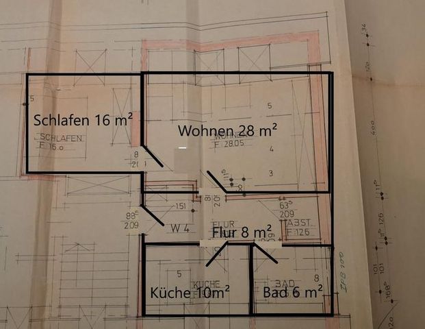 2 Zimmer Wohnung 68m² - Photo 1