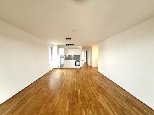 gut aufgeteilte 4-Zimmer Wohnung mit 2 WC's und einem südwest Balkon - Foto 1