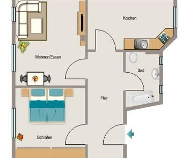 Wohnen im Dichterviertel mit grünem Innenhof - Photo 5