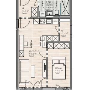 Erstbezug: 2-Zimmer Wohnung im 2. OG / Top B11 - Photo 3