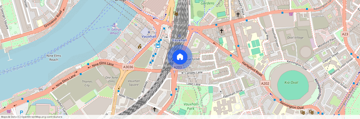Vauxhall Grove, South Lambeth, SW8, London