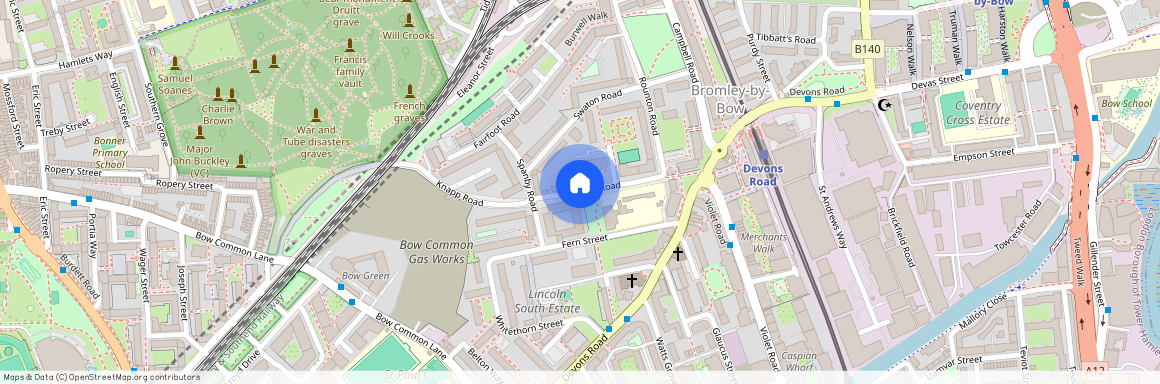 Knapp Road, Bow, London, E3