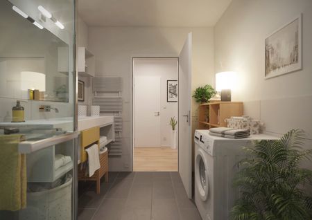 Hausverkäufer aufgepasst-schicke 2-Raumwohnung mit Fahrtsuhl und Tiefgarage! - Photo 3