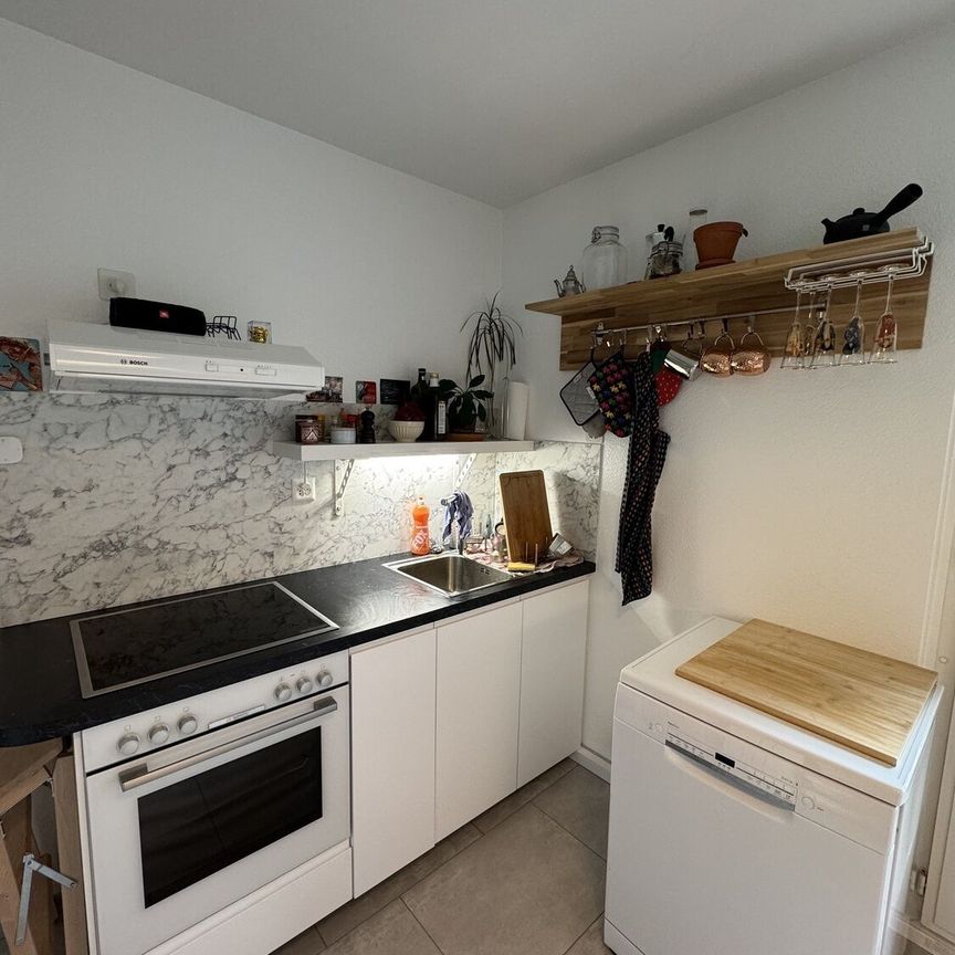 APPARTEMENT 31/2 PIÈCES À BÂLE - ST. JOHANN, MEUBLÉ, TEMPORAIRE - Foto 1