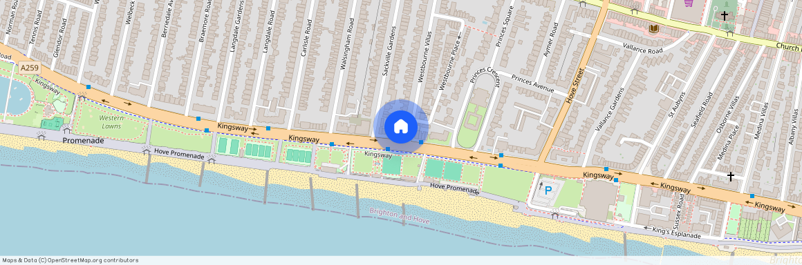 Kingsway, Hove BN3 4GL