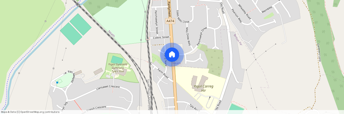 Pant Yr Heol, Penrhiwtyn, Neath. SA11 2HB