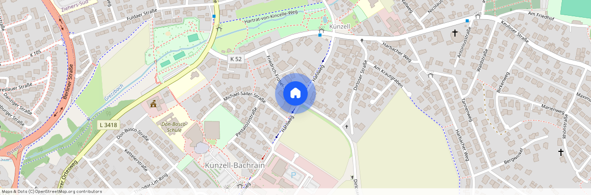 Friedrich-Fröbel-Straße, 36093, Friedrich-Fröbel-Straße    Künzell