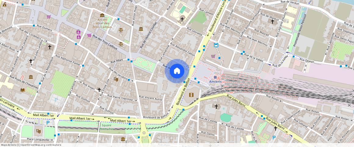 ** rue de Noyon, 80000, Amiens