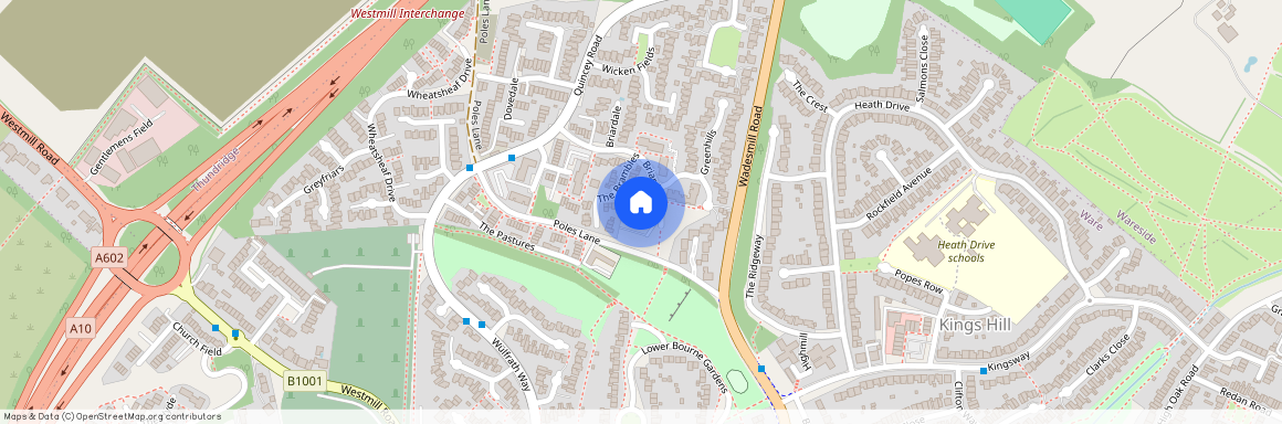 Osprey House, Briardale, Ware, East of England, SG12