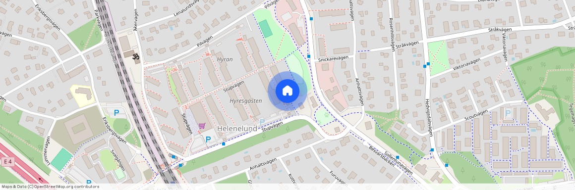 Stupvägen, Sollentuna