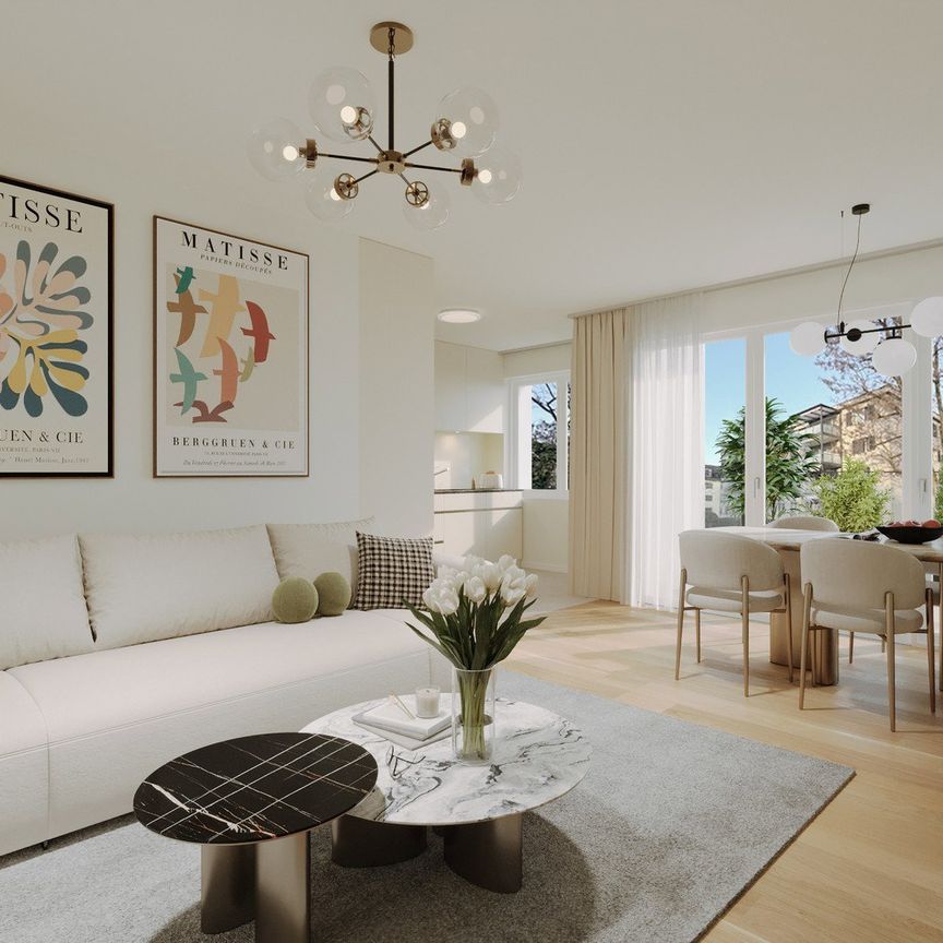 2.5 Zimmer, 47 m², 1. Stock - Photo 1