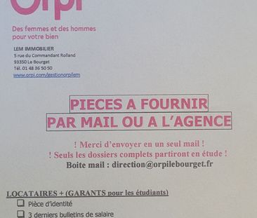 Appartement à louer 3 pièces • Drancy - Photo 1