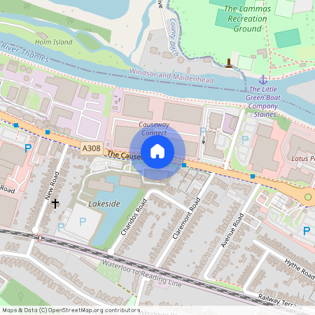 Lakeside East, TW18, The Causeway