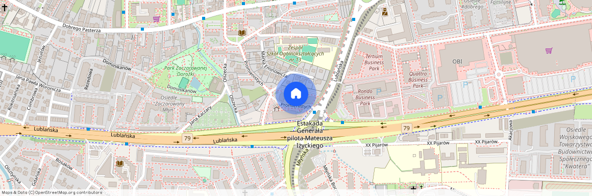 ul. Promienistych, Prądnik Czerwony, Prądnik Czerwony, Kraków, małopolskie