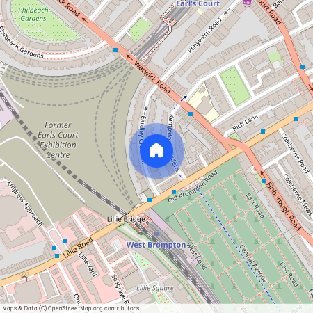 Kempsford Gardens, Earls Court, London, SW5