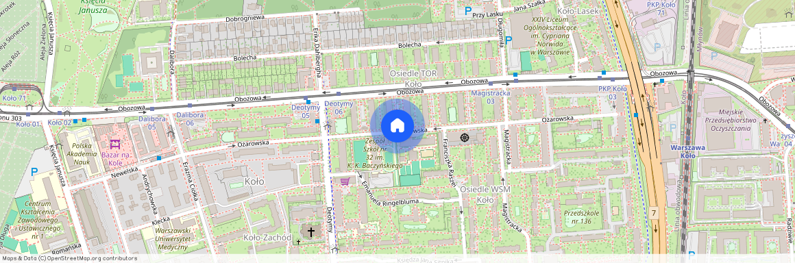 ul. Ożarowska, Koło, Wola, Warszawa, mazowieckie