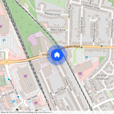 Thornfield Square, Long Eaton, Nottingham, Derbyshire, NG10