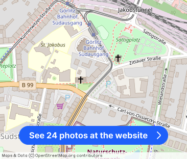 zentrumsnahe 3- Raumwohnung mit Balkon und Fahrstuhl in der Südstadt ! - Photo 1