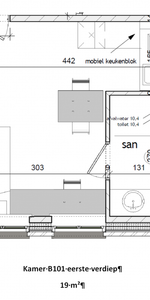 Ter Zwanekerke 7 B101 met airco beschikbaar tot eind augustus, kamer B101 - Photo 4
