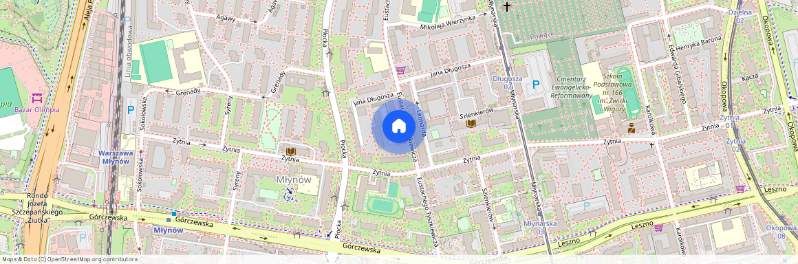 ul. Eustachego Tyszkiewicza, Młynów, Wola, Warszawa, mazowieckie
