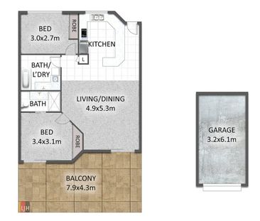 Large well appointed unit in stylish Hawthorne. - Photo 3