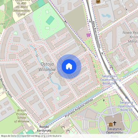 Warszawa Wilanów, Prymasa Augusta Hlonda