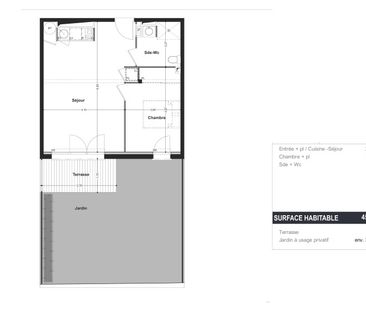 Location Appartement 2 pièces 45m² ST JORY 31790 - Photo 2