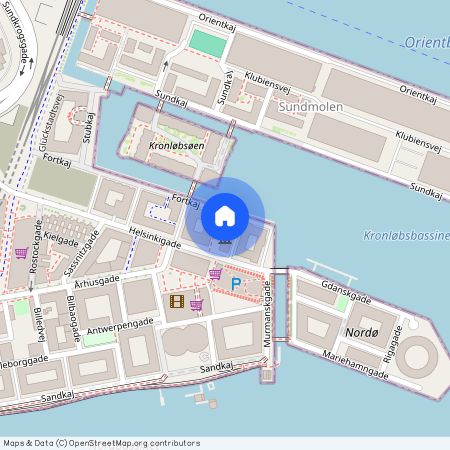 Fortkaj 30 1, 2150 Nordhavn