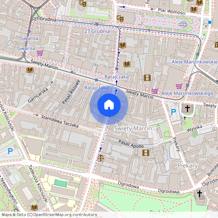 ul. Franciszka Ratajczaka, Jeżyce, Jeżyce, Poznań, wielkopolskie