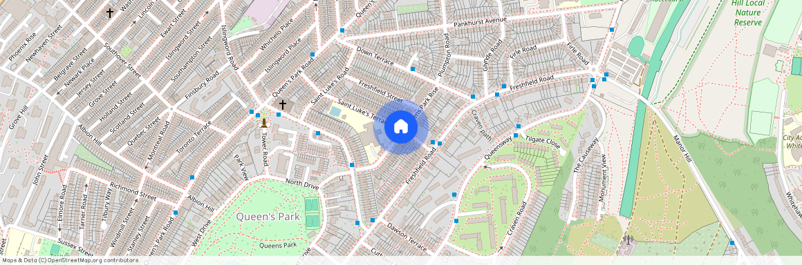 Queens Park Rise, Brighton, BN2